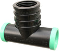 Orm Full Flow Female Combination Tee 20Mm X 3/4 In Hose Connector