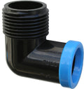 Orm Full Flow Male Combination Elbow 15Mm X 3/4 In Hose Connector