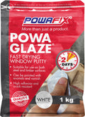Powafix Powa Glaze White 1Kg Adhesive