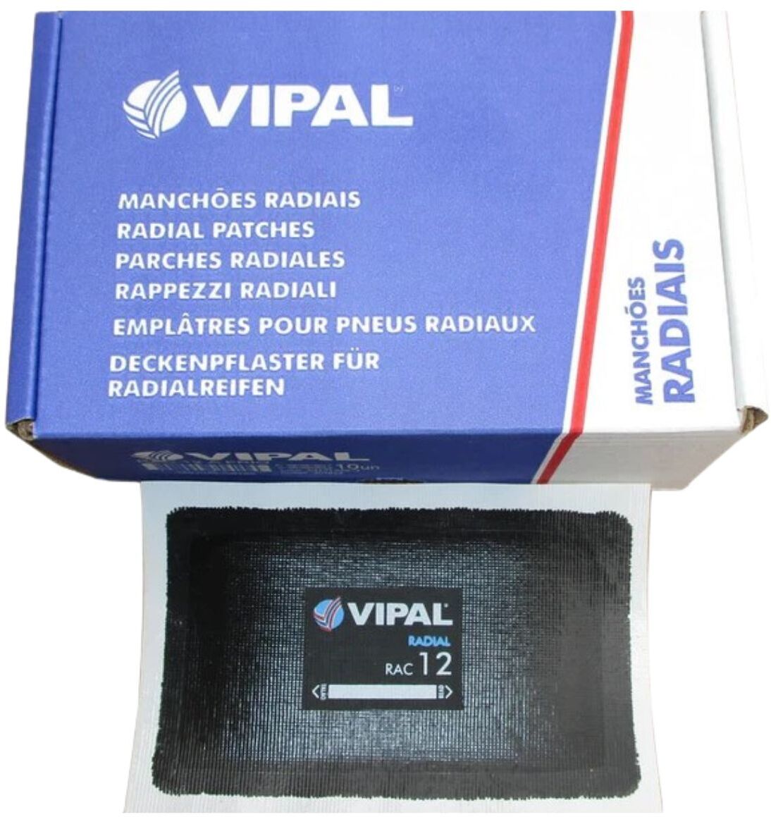 Vipal Tyre Patch 115X70Mm Price P Each 10 Per Box Tubed Tyre Puncture Repair Kit