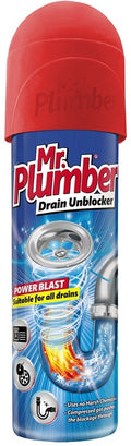 Mr Plumber Drain Unblocker Aero Powerblast 180Ml Liquid Drain Opener