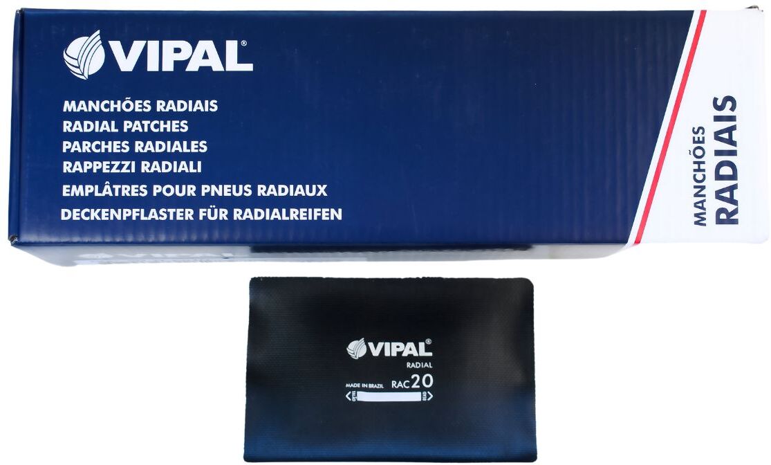 Vipal Tyre Patch 120X80Mm Price P Each 20 Per Box Tubed Tyre Puncture Repair Kit