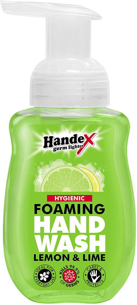 Handex Hygien Foaming Hand Wash Lemon And Lime 250Ml Lemon And Lime