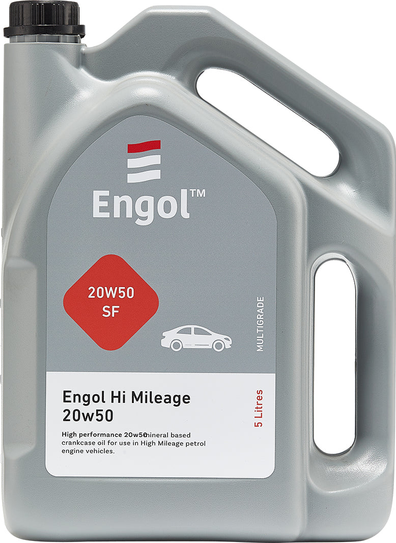 Engol Oil Hi Milage 20W50 5L Engine Oil Additive