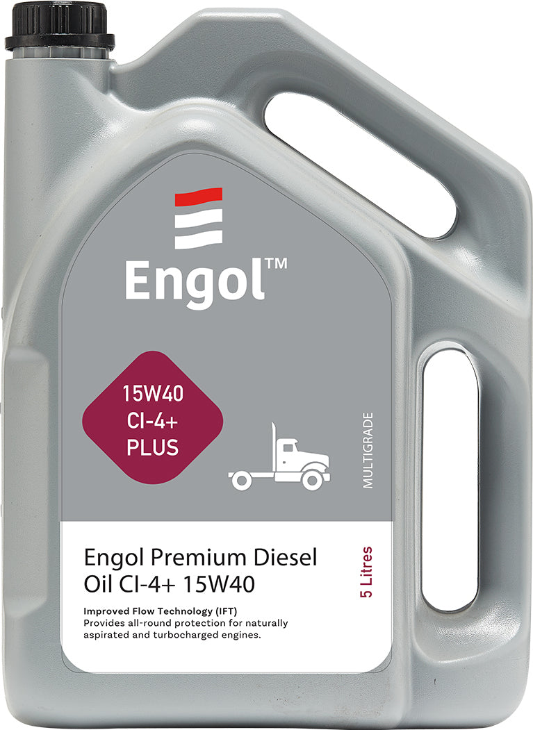 Engol Oil Premium Diesel 15W40 Ci4 Plus 5L Engine Oil Additive