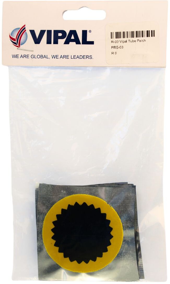 Vipal Tube Patch R-03 5 Per Pre Pack Tubed Tyre Puncture Repair Kit
