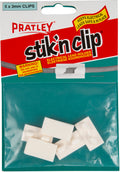 Pratley Stik N Clip 3Mm 5 Per Pack C Adhesive