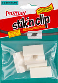 Pratley Stik N Clip 8Mm 5 Per Pack C Adhesive