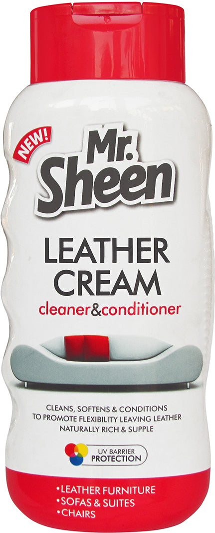 Mr Sheen Leather Cream Clean And Condition 500Ml