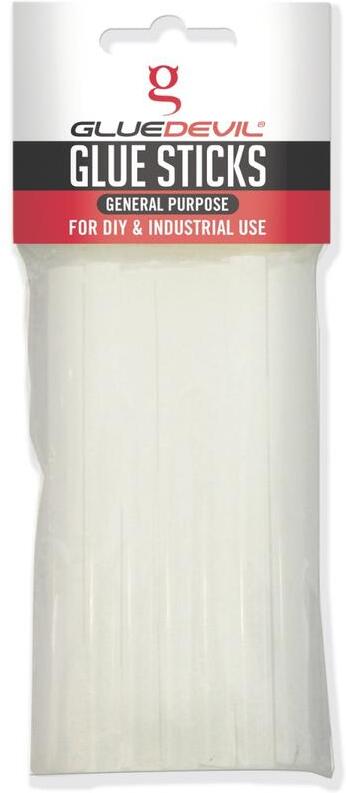Gluedevil Glue Sticks 8Mm X 300Mm 80 Sticks 1Kg Adhesive