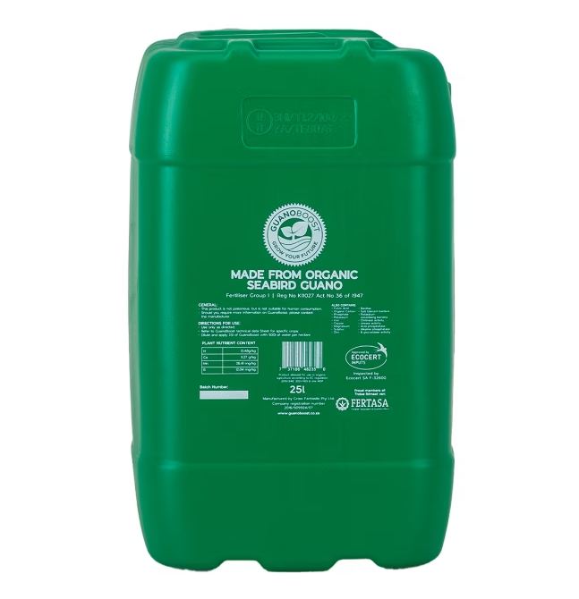 GuanoBoost 25L Organic Guano Fertiliser for Plant Growth