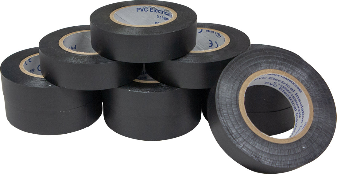 ORM Insulation Tape 18Mm X 20M Black 15 cm Single Sided Tape