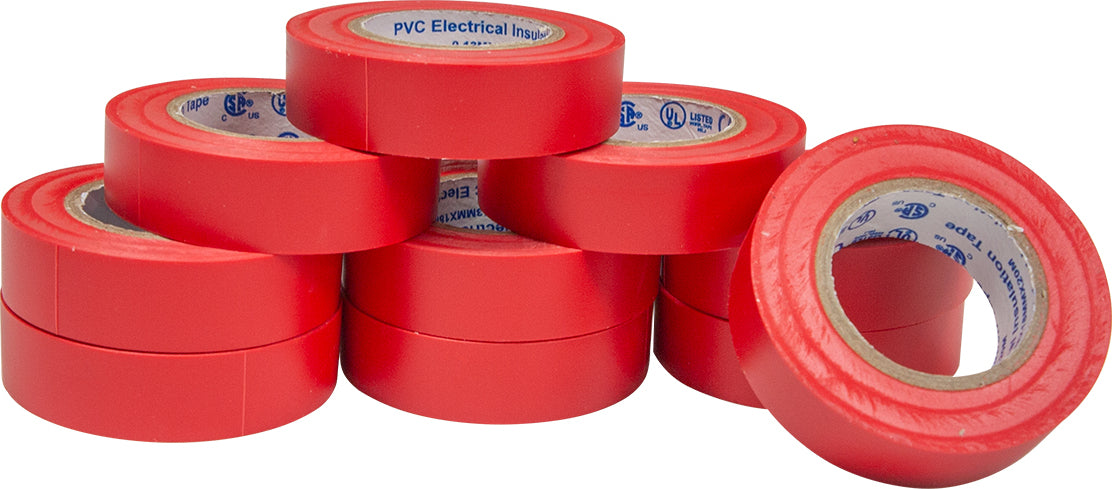 ORM Insulation Tape 18Mm X 20M Red 30 cm Single Sided Tape