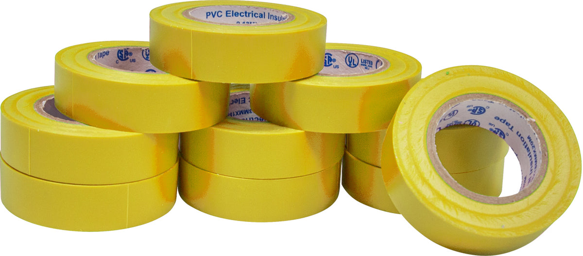 ORM Insulation Tape 18Mm X 20M Yellow 30 cm Single Sided Tape