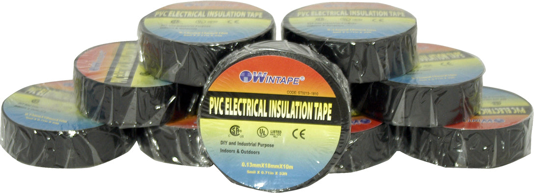 ORM Insulation Tape 18Mmx10M Black 30 cm Single Sided Tape