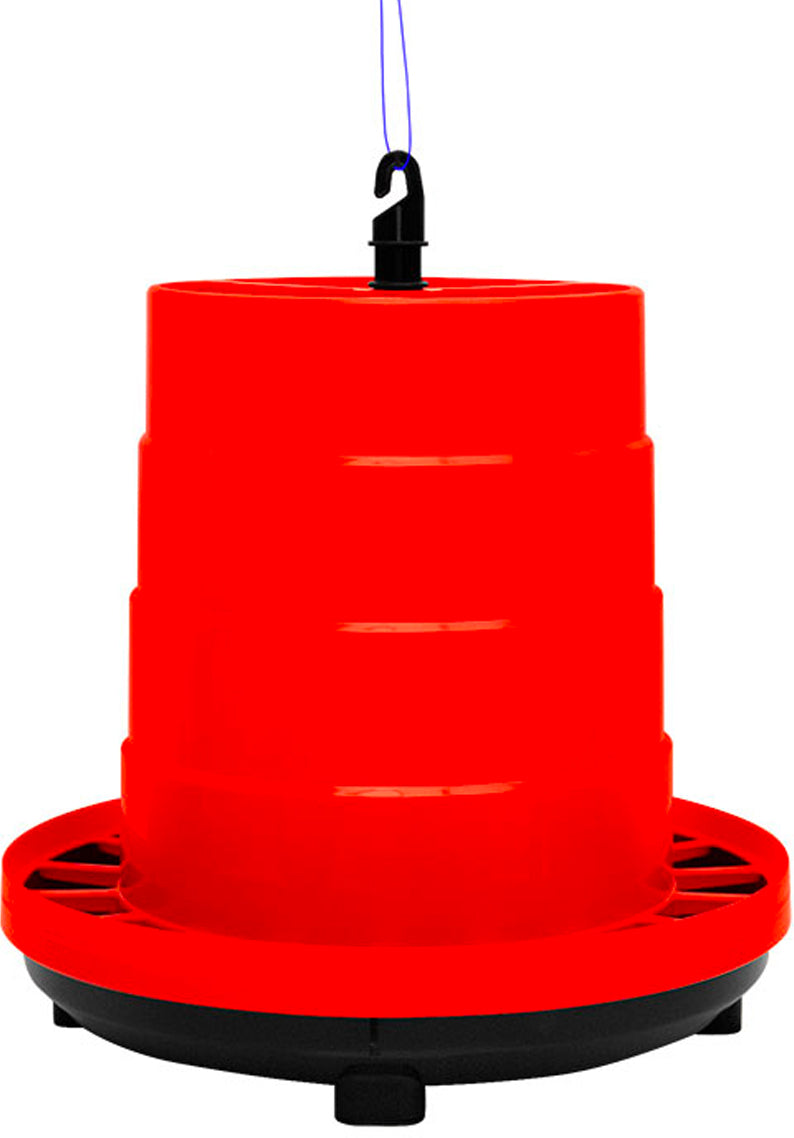 Poltek Feeder Tube Econo Hanging 12Kg Plastic Pet Bowl & Bottle