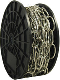 ORM Oval Link Chain Np 2.8 X 22 X 38Mm Od (Roll) Stainless Steel Light Hanging Chain