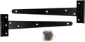 Kaufmann Tee Hinge Blk Japan Ld 250Mm Pair (Bulk) Tee Hinge
