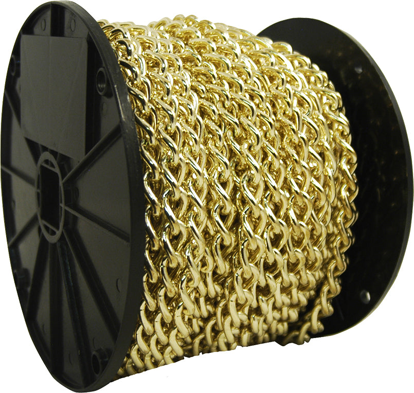 ORM Twist Link Chain Bp 4.0 X 23Mm Od (Roll) Stainless Steel Light Hanging Chain