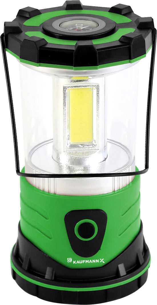 Kaufmann 2000 Lumen Rechargeable Lantern Green Plastic Sky Lantern