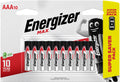 Energizer Battery Max Aaa 10 Pack Alkaline Battery  Battery
