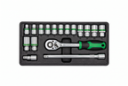 62 Piece Tool Box Set – 1/2" Socket Set, Spanners, Screwdrivers, Pliers & Hand Tools