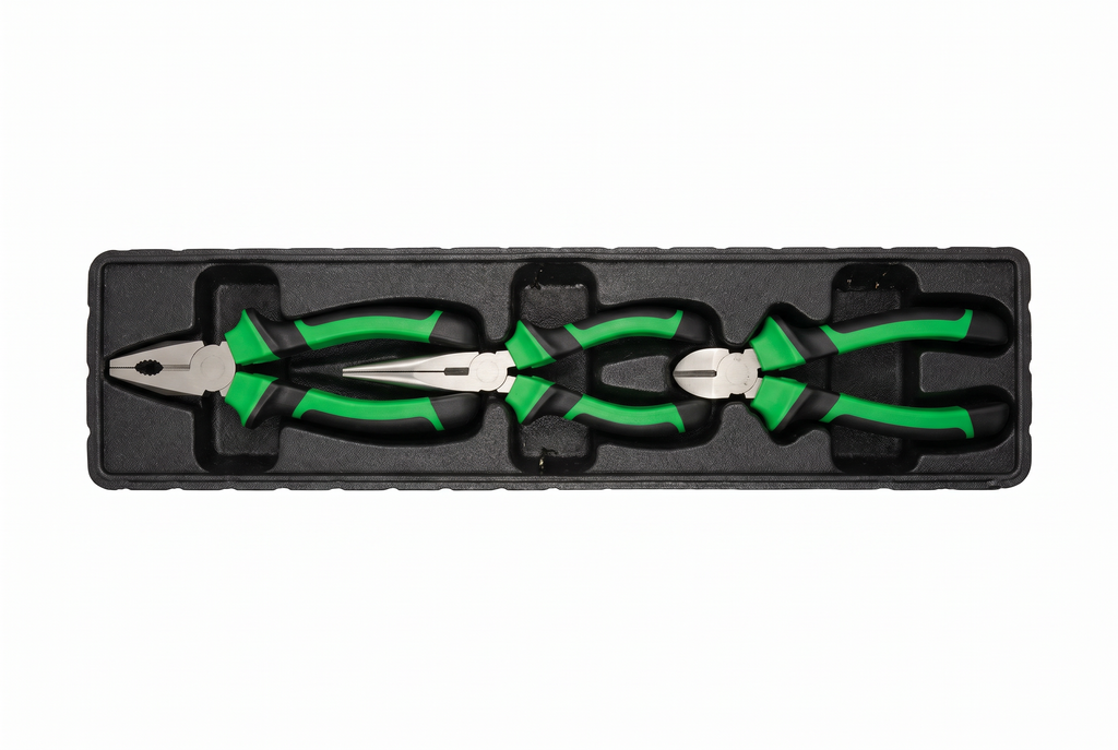 62 Piece Tool Box Set – 1/2" Socket Set, Spanners, Screwdrivers, Pliers & Hand Tools