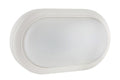 Oval Bulkhead 221mm White LED 15W