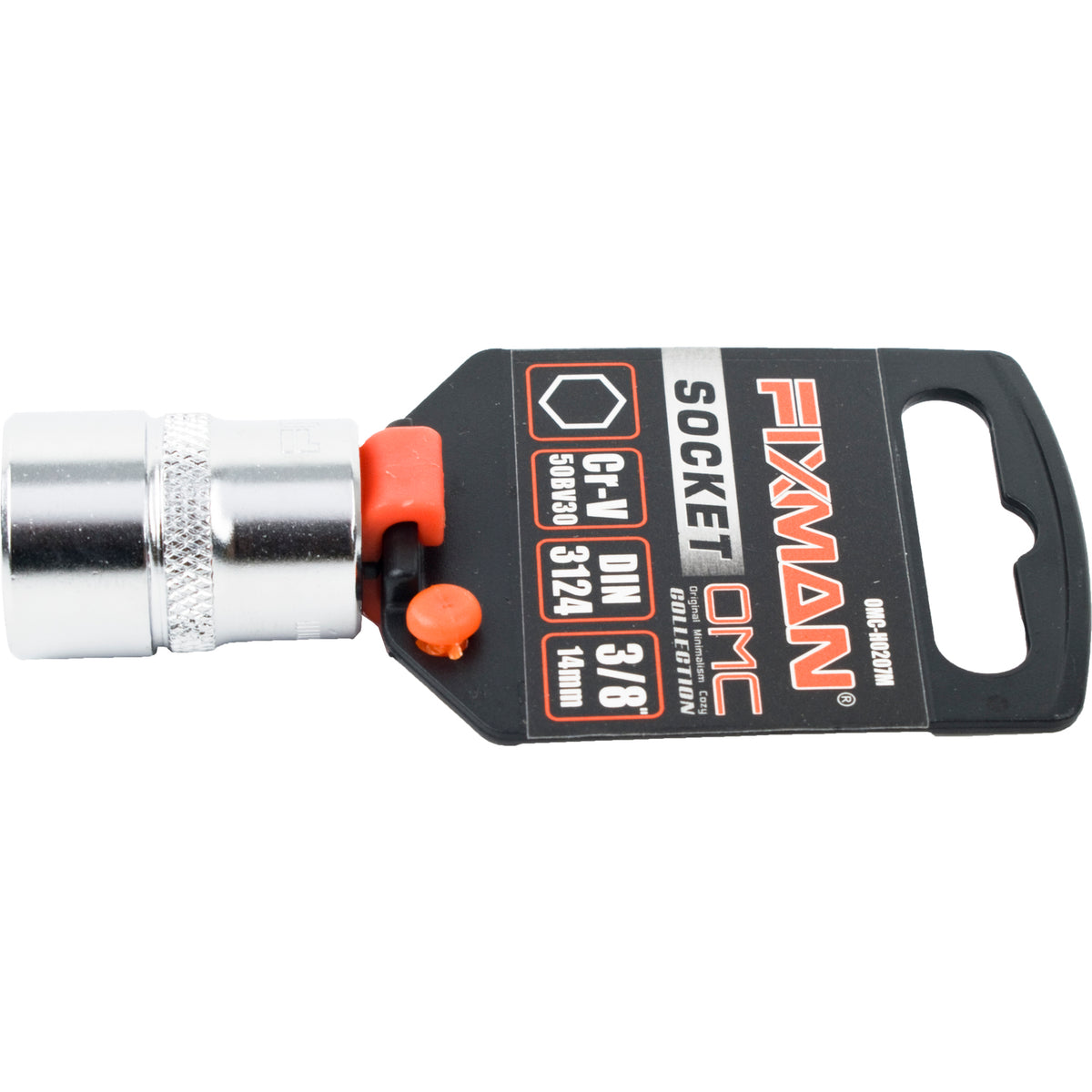Fixman - Hex Socket - 3/8 Inch Drive - 14mm
