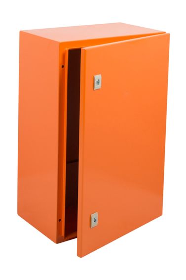 Enclosure Mild Steel 600x400x250mm IP65 Orange