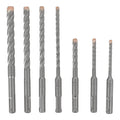 Force X Sds-Plus Set Km7 7 Pcs. 5.0/ 6.0/ 8.0 Mm X 110 And 6.0/ 8.0/ 1
