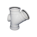 Waste Junction 45Deg Sv I.E 110mm Sabs