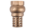 Torrenti Brass Foot Valve - 20mm