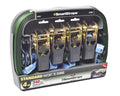 Smart Straps 4mRatchet Tie Down Pad - Green (4 Piece)