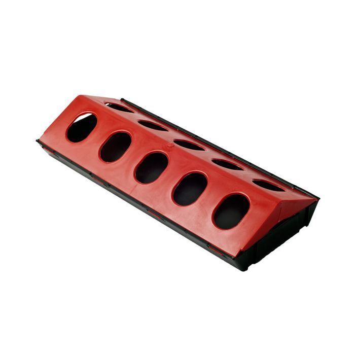 Poltek - Poultry Oval Hole Feeder 4/100 - 2 Pack