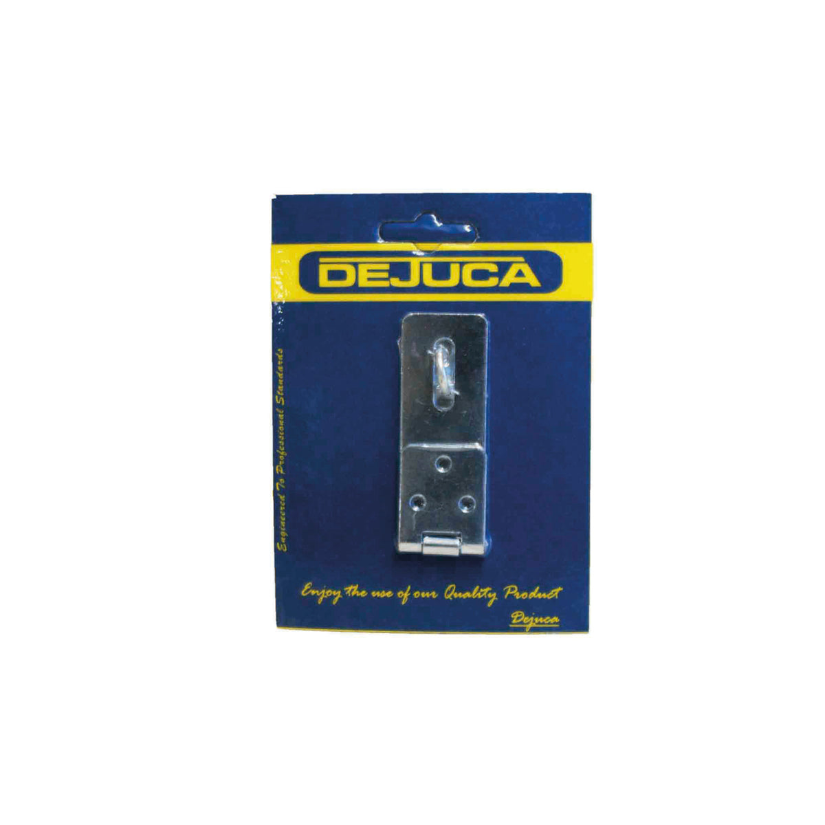 Dejuca - Hasp And Staple - L/d - Galv - 50mm - 1/Card