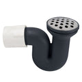 Chrome Plated Grid Medium Seal Shower Trap - 50mm