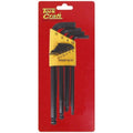 Tork Craft Ball Point Allen Key Set 1.5MM to 10MM