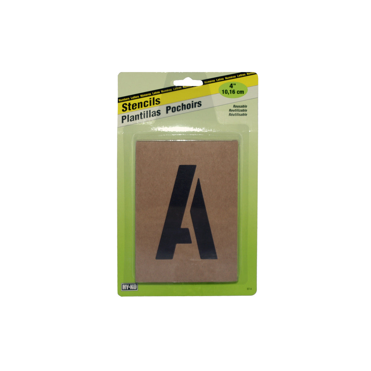 Stencil Figure And Letter - Reusable - 100mm