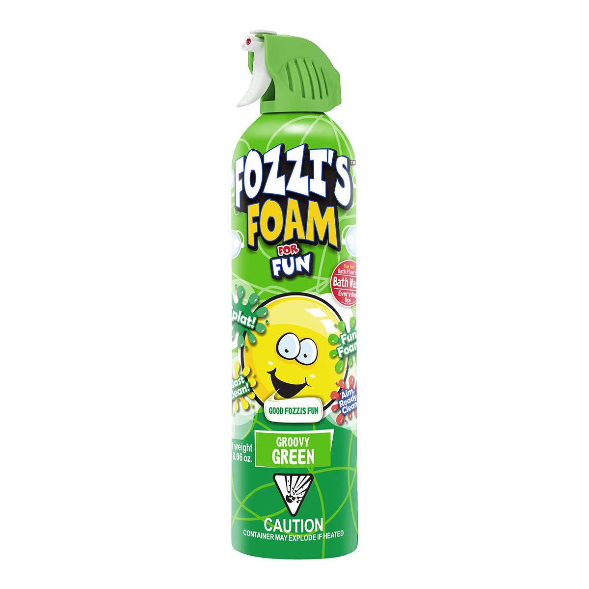 Fozzis Foam For Fun Groovy Green 550Ml