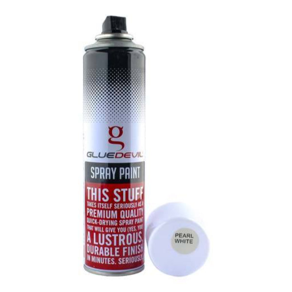 GlueDevil - 300ml Pearl White Standard Spray Paint