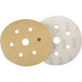 Tork Craft Gold Hook & Loop Disc (50 Pieces) 220 Grit 150mm X 6+1 Holes
