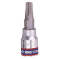 King Tony - Socket Torx Bit - 1/4 Inch - T30 X 37mm - 4 Pack