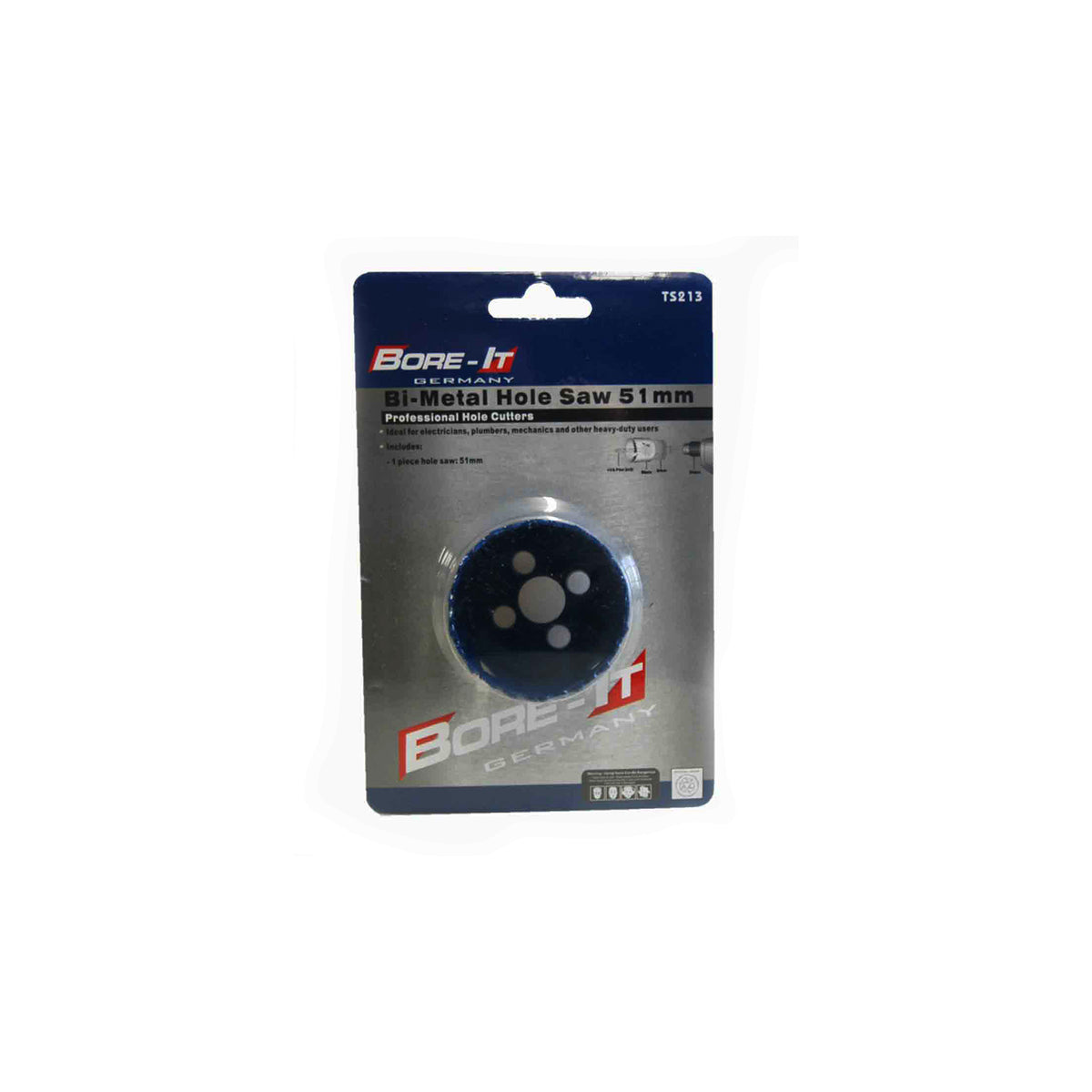 Bore-it - Hole Saw - Bi-metal - 51mm