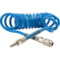 GAV Spiral Polyp Hose 4M x 12mm with Quick Couplers