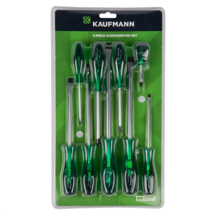 Kaufmann - Screwdriver Set 9 Piecee