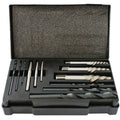 Tork Craft Screw Extractor Set 12 Piece W/ Drill Bits for m3