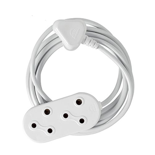 Extension Cord 1.00mm 20m Double White