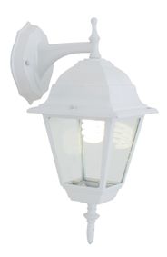 Lantern 4 Panel Down Facing White