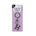 Trendy Trinkets - Keychain Alpha Metal H